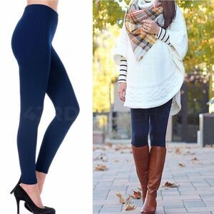 NAVY Fleece Leggings One Size